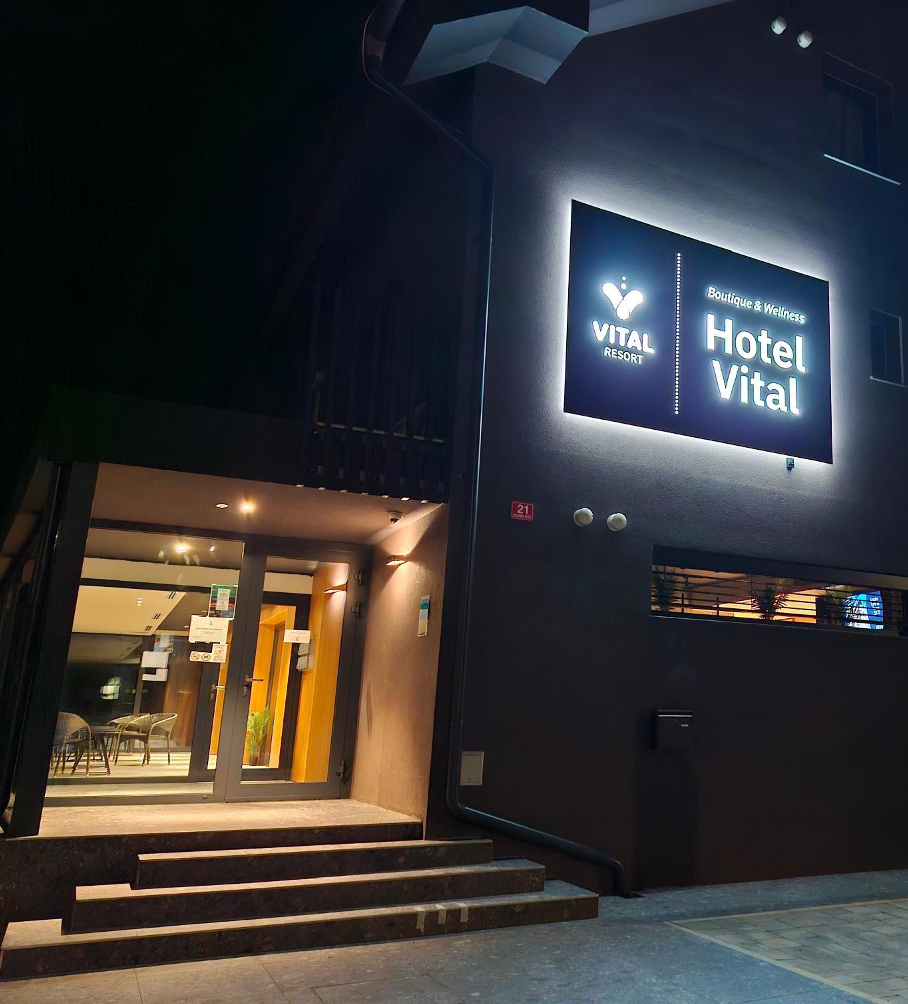 مورفسكه تيبليتسه Boutique & Wellness Hotel Vital المظهر الخارجي الصورة